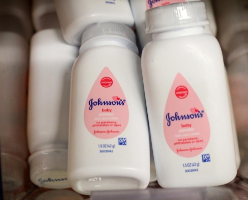 J&J baby powder