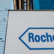 Roche building logo sign