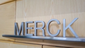 Merck & Co. logo sign