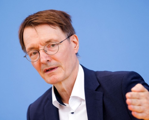 German health minister Karl Lauterbach