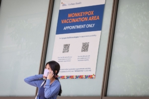 monkeypox vaccination station