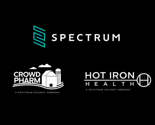 Spectrum Science, CrowdPharm, Hot Iron Health